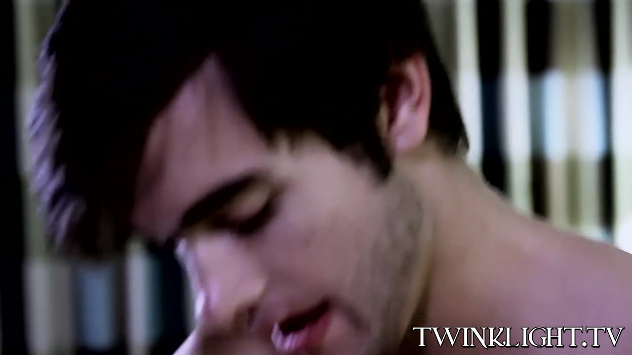 Skinny twink with sexy ass and big cock banged in the dark