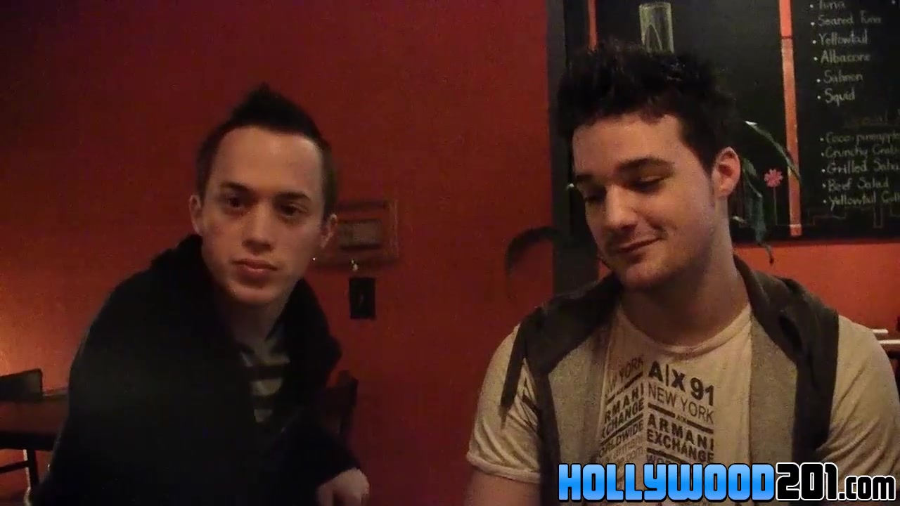 Hot and naughty twinks in real life at a pub in the city