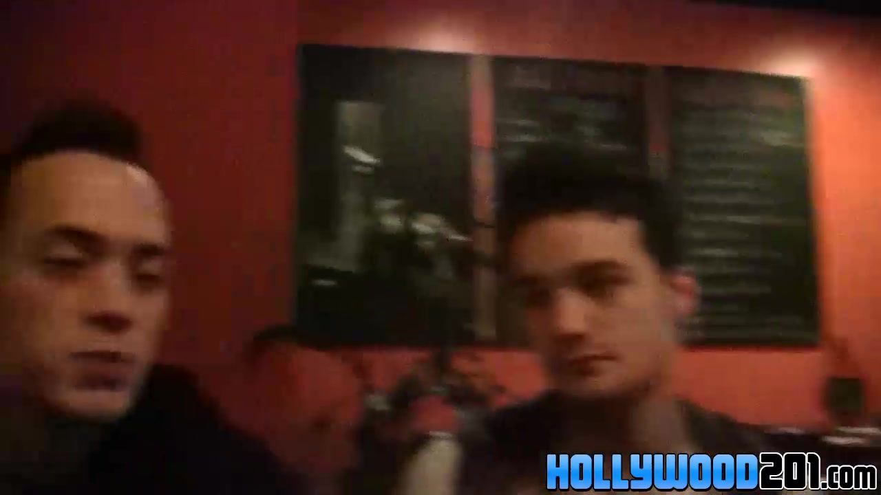 Hot and naughty twinks in real life at a pub in the city