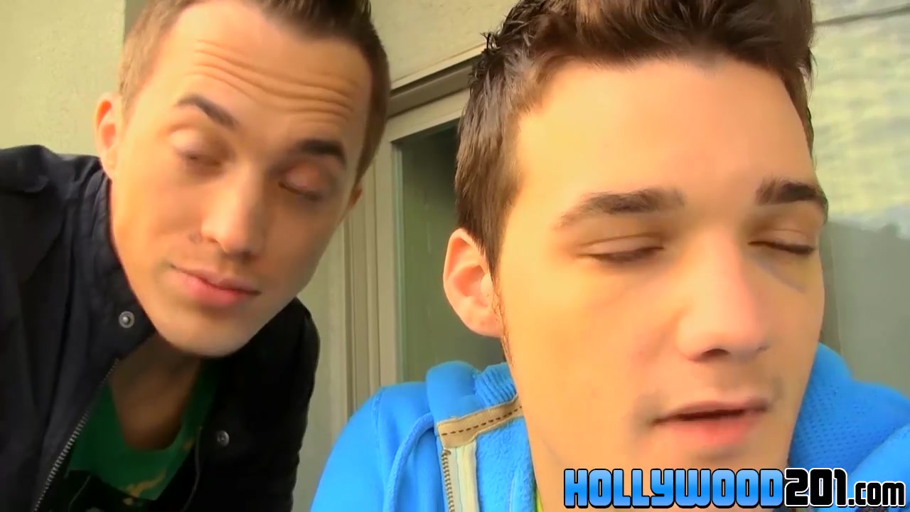 Cute twink guy gets to talk to the camera before the scene