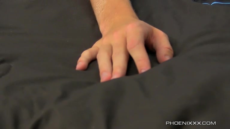 Attractive gay hunk Brock Landon pounds blonde twink Evan