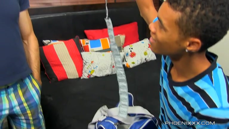 Bryan Slater gets the slender twink double teamed hardcore