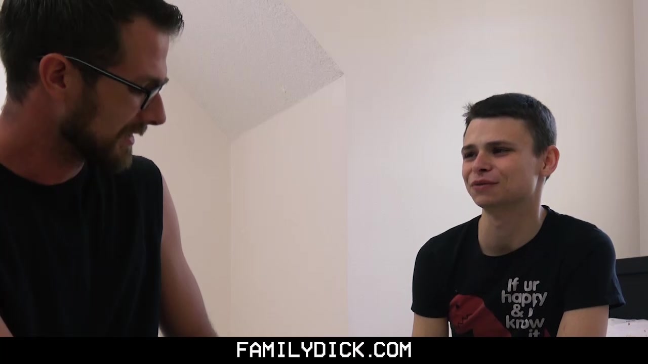 FamilyDick - Tiny teen 18+ Fucked Bareback in his Room