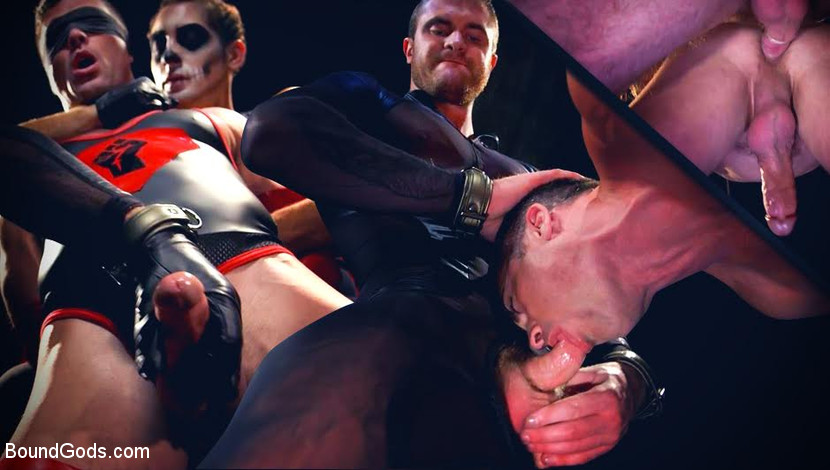 Scott Ambrose Lance Hart in Bound Gods Presents: The Kink Avenger - Breaking Point - BoundGods