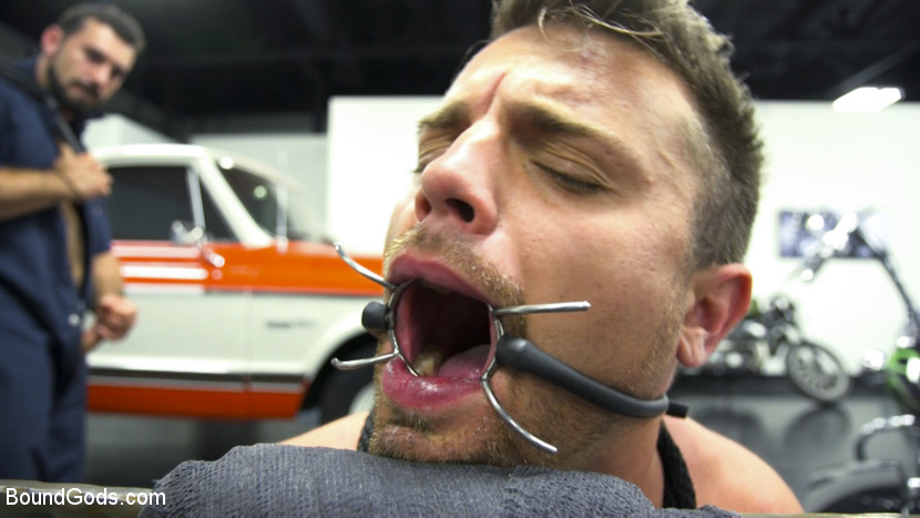 Jaxton Wheeler Christian Taylor in In The Workplace - BoundGods