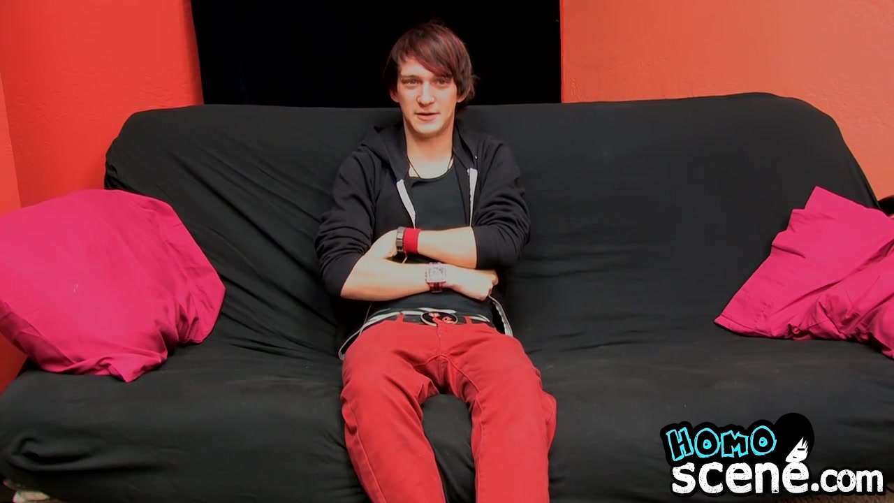 Andy Kay in Cute Emo Twink Andy Kay Wanks Out His Wad In His Room - HomoScene