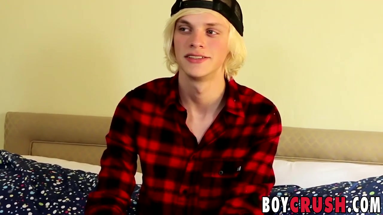 Kayden Alexander in Kayden Alexander grabs his big prick and jerks off solo - BoyCrush