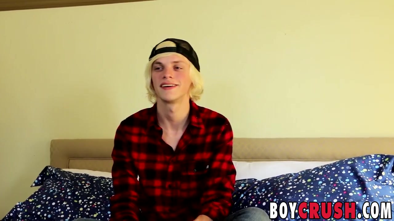 Kayden Alexander in Kayden Alexander grabs his big prick and jerks off solo - BoyCrush