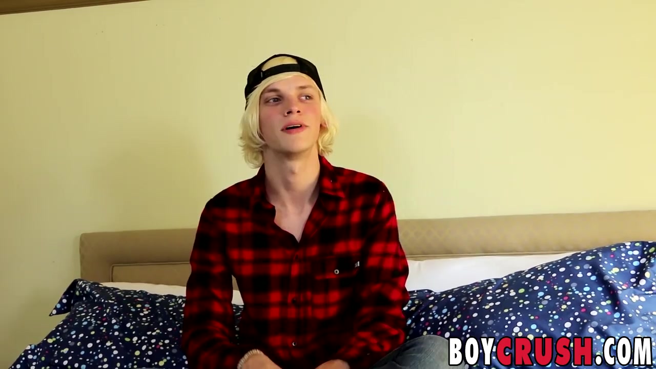 Kayden Alexander in Kayden Alexander grabs his big prick and jerks off solo - BoyCrush