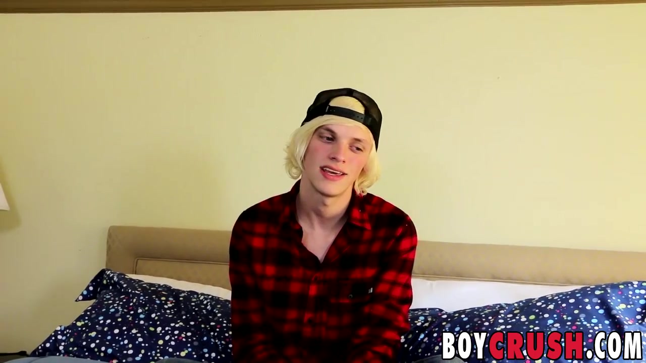 Kayden Alexander in Kayden Alexander grabs his big prick and jerks off solo - BoyCrush