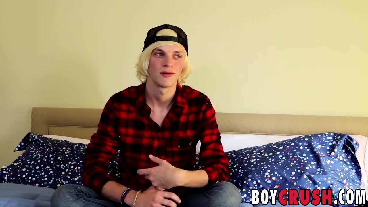 Kayden Alexander in Kayden Alexander grabs his big prick and jerks off solo - BoyCrush