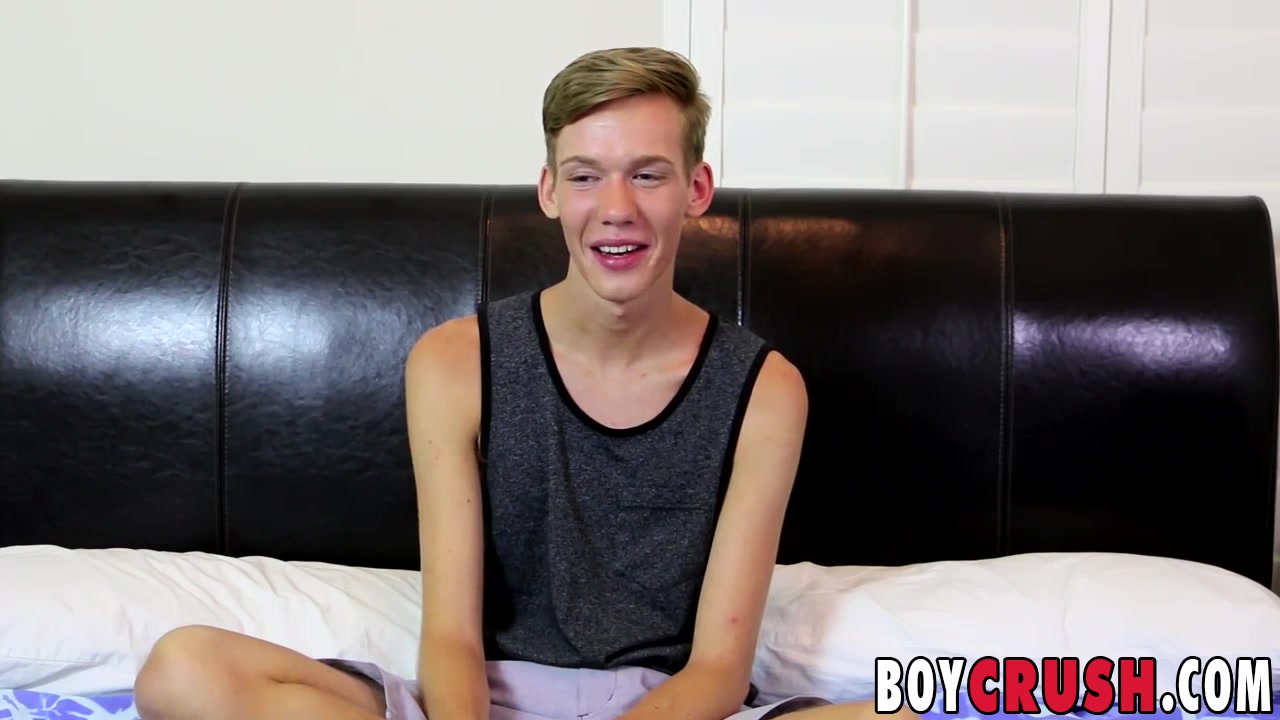 Tyler Thayer in Nasty twink Tyler tells us what he likes doing while fucking - BoyCrush