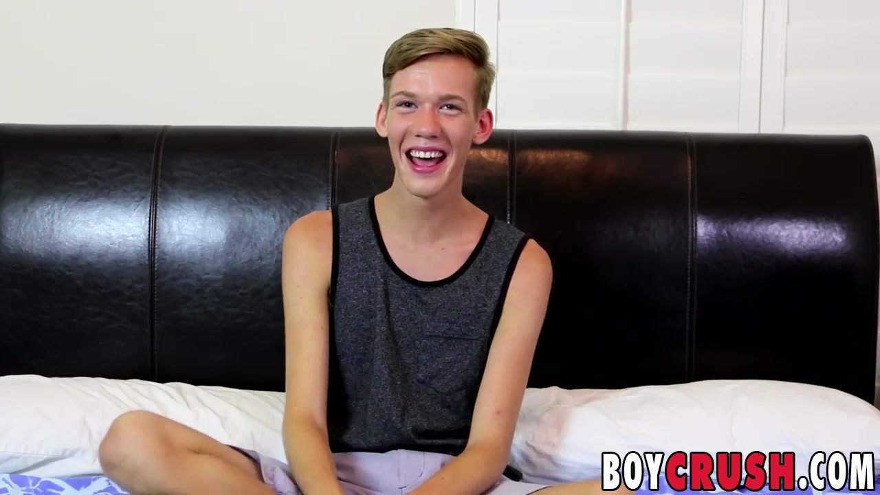 Tyler Thayer in Nasty twink Tyler tells us what he likes doing while fucking - BoyCrush