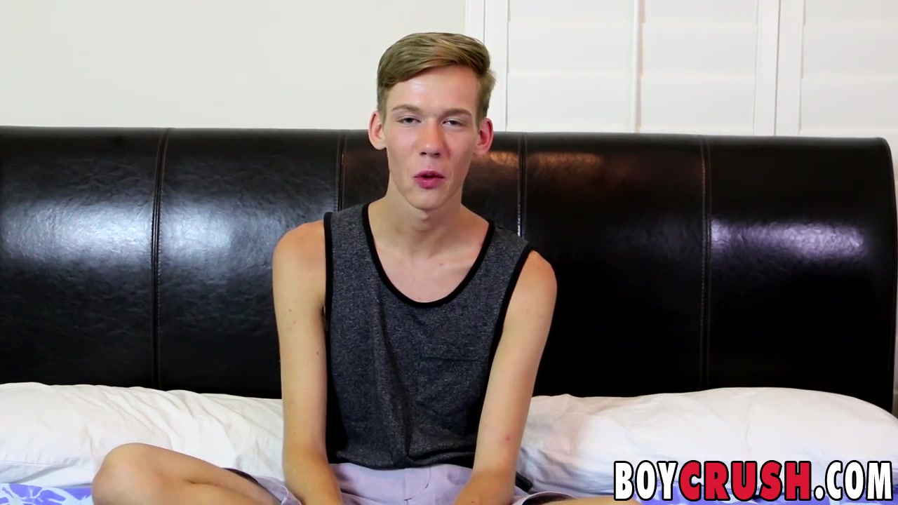 Tyler Thayer in Nasty twink Tyler tells us what he likes doing while fucking - BoyCrush