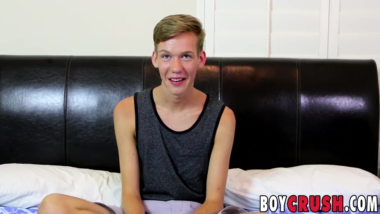 Tyler Thayer in Nasty twink Tyler tells us what he likes doing while fucking - BoyCrush