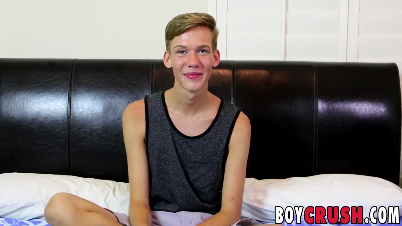 Tyler Thayer in Nasty twink Tyler tells us what he likes doing while fucking - BoyCrush