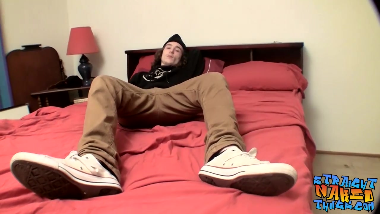 Sean Johansen in Skinny twink Sean Johansen enjoys wanking his fat shaft - StraightNakedThugs