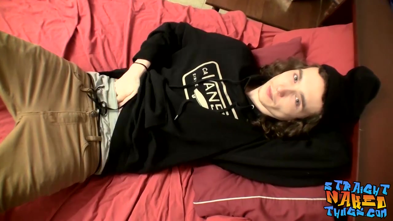 Sean Johansen in Skinny twink Sean Johansen enjoys wanking his fat shaft - StraightNakedThugs