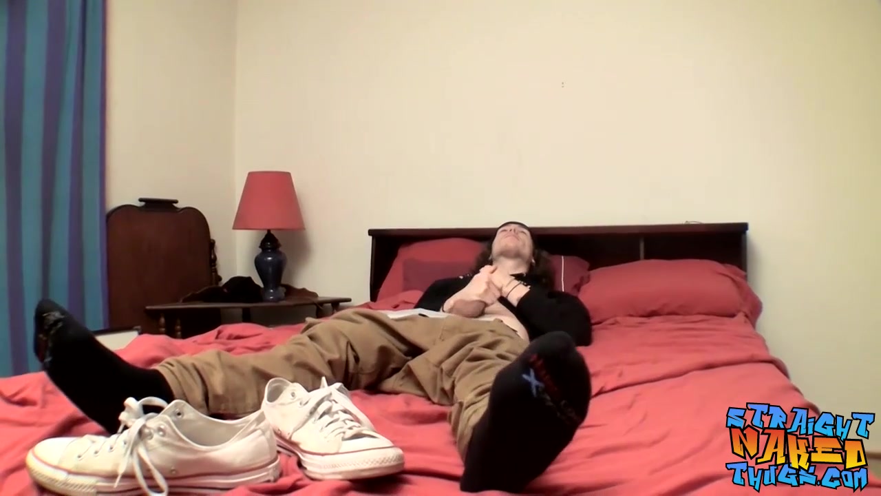Sean Johansen in Skinny twink Sean Johansen enjoys wanking his fat shaft - StraightNakedThugs