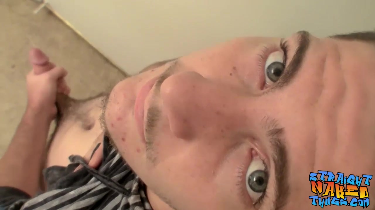 Daniel Delong in Daniel Delong wastes no time and starts jerking off his tool - StraightNakedThugs