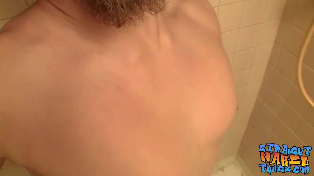 Wolf Gunmetal in Wolf Gunmetal enjoys fiddling his juicy fat pecker solo - StraightNakedThugs