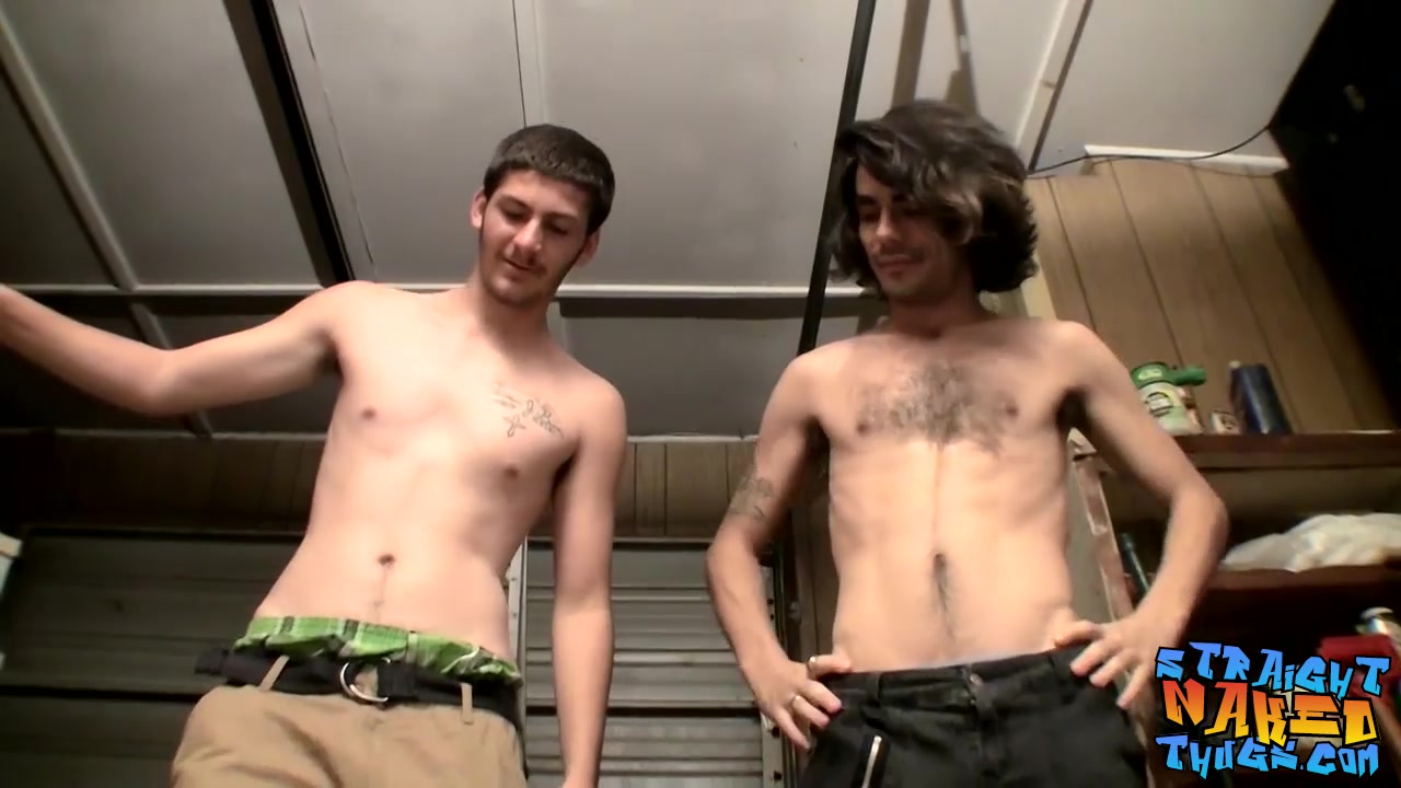 Daniel Delong Devin Reynolds in Daniel Delong and Devin Reynolds have a cock jerking party - StraightNakedThugs