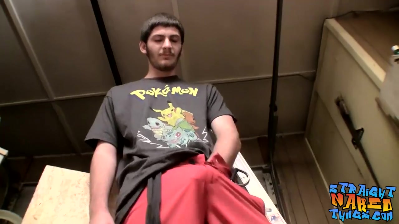 Daniel Delong in Daniel Delong loves stroking it hard and making it explode - StraightNakedThugs