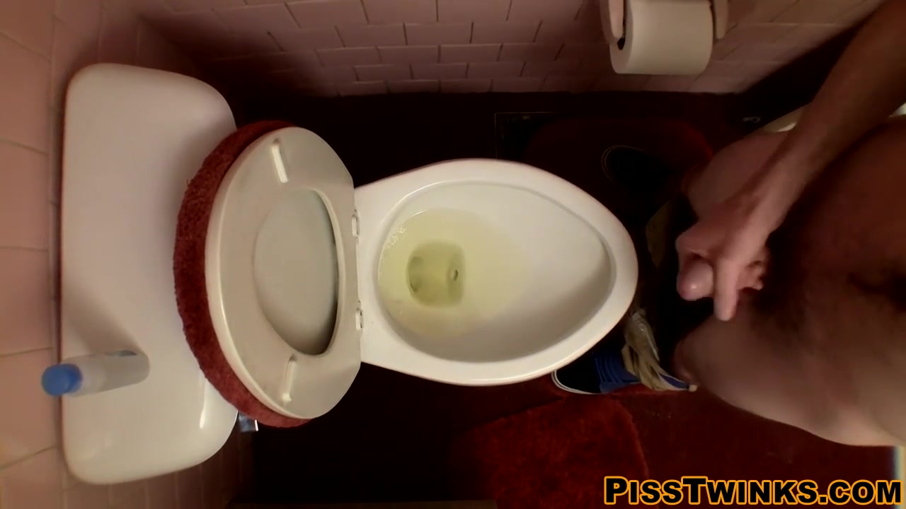 Devin Reynolds Dakota James in Devin Reynolds grabs his cock and unloads in the toilet - PissTwinks
