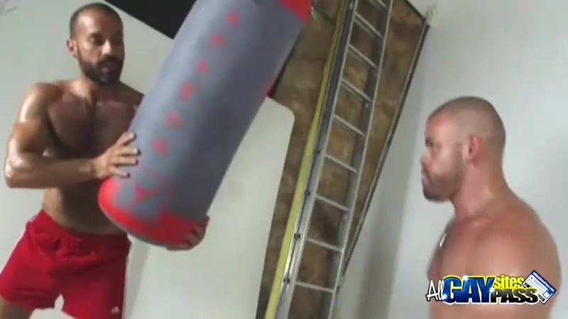 Horsing Around Gay Kick Boxers