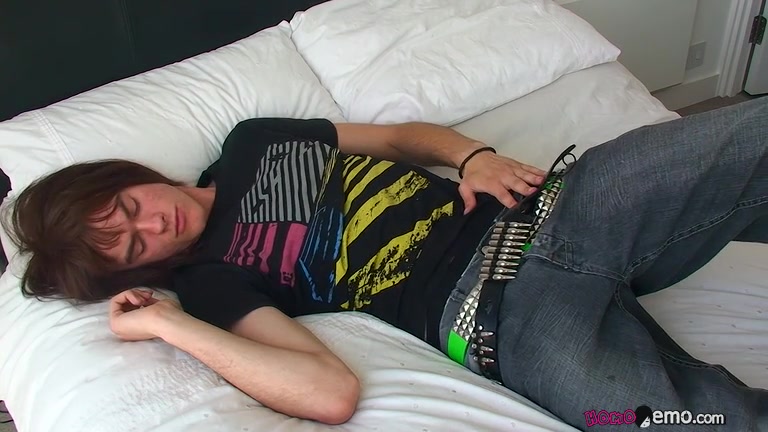 Emo Twink Kristian Strokes His Thick 8 Inches - Kristian James