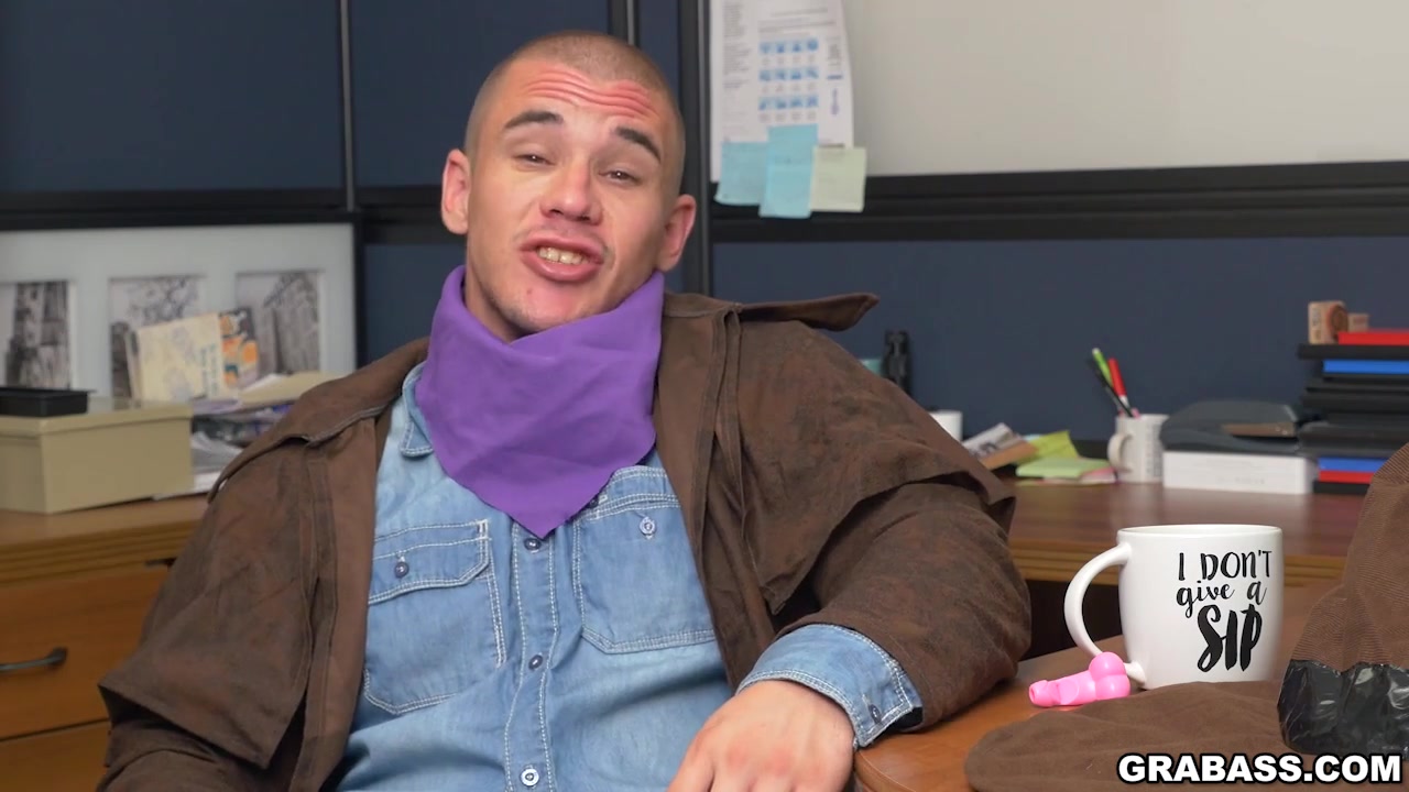 Jacking more than a lantern at the Grab Ass offices for Halloween - GrabAss