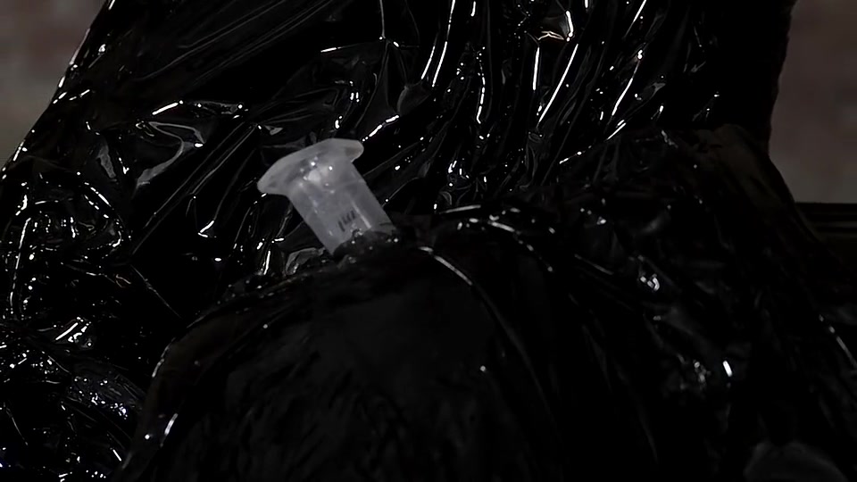 Twink Boy Cocooned In Plastic! - Chris Jansen & Sebastian Kane