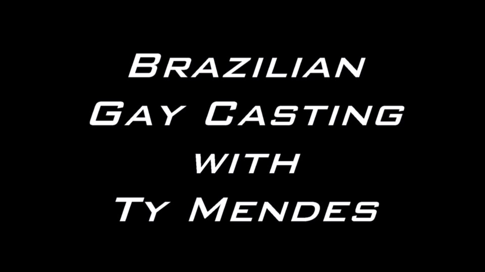 South American Stud visits the Brazillian Gay Casting Couch