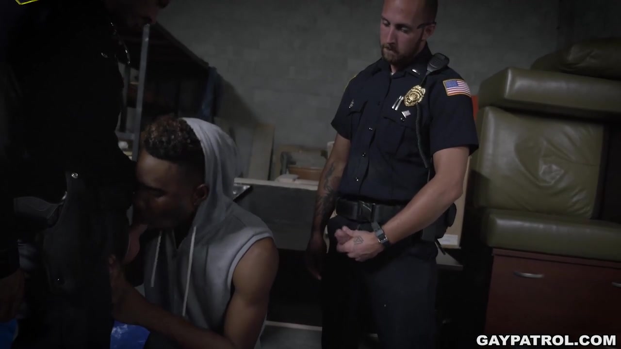Breaking and Entering Leads to a Hard Arrest - GayPatrol