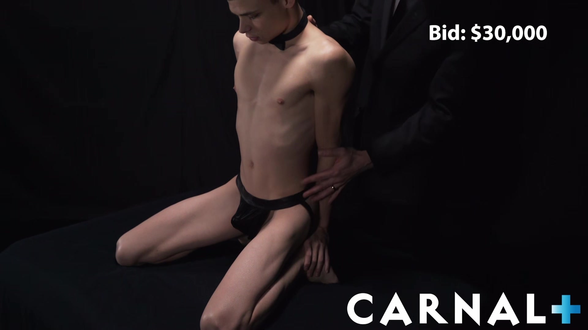 BoyForSale - Max Sergeants thick cock breeds Austin Young's tiny hole