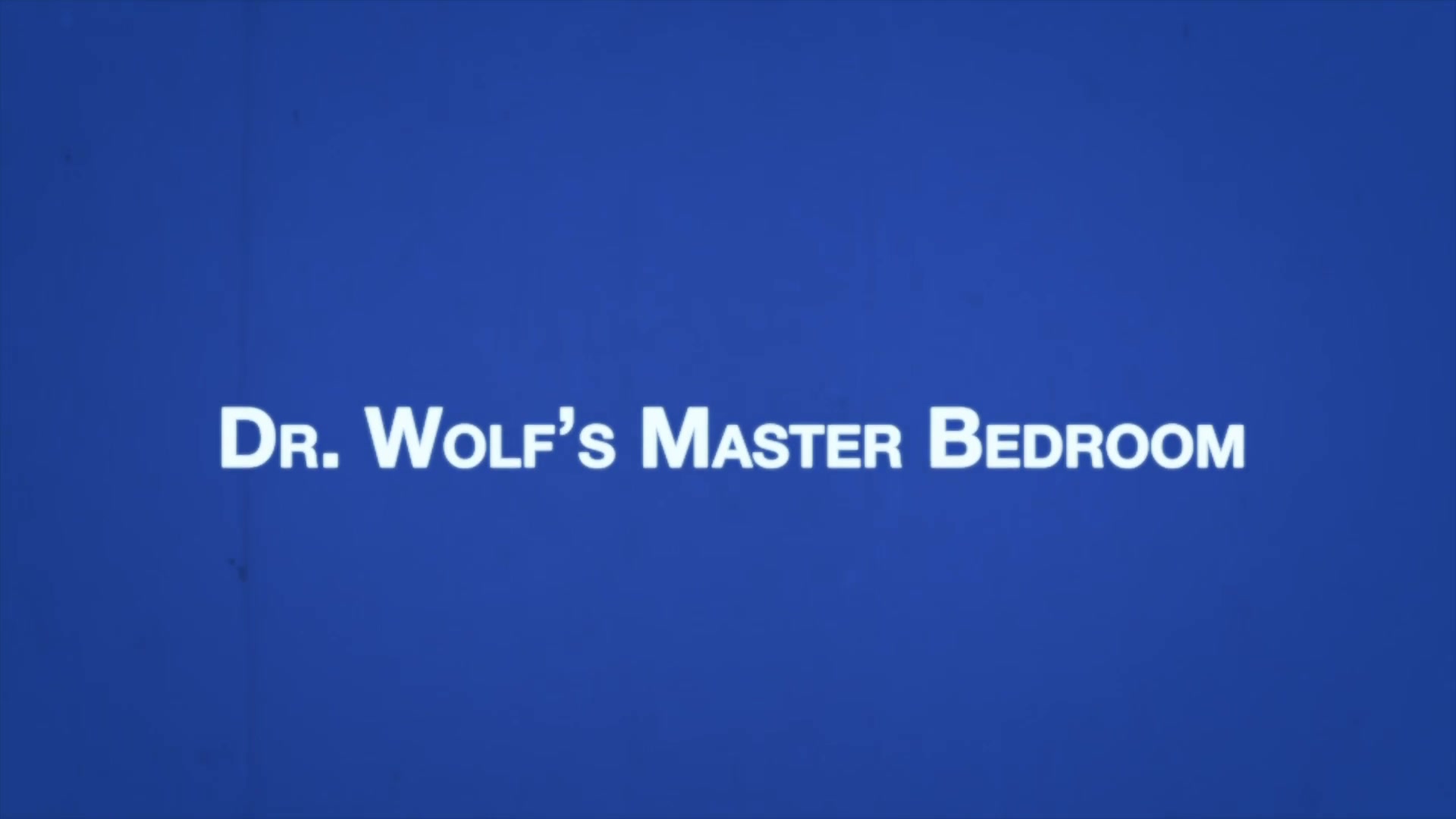 ELI Chapter 2 - Dr. Wolf's Master Bedroom
