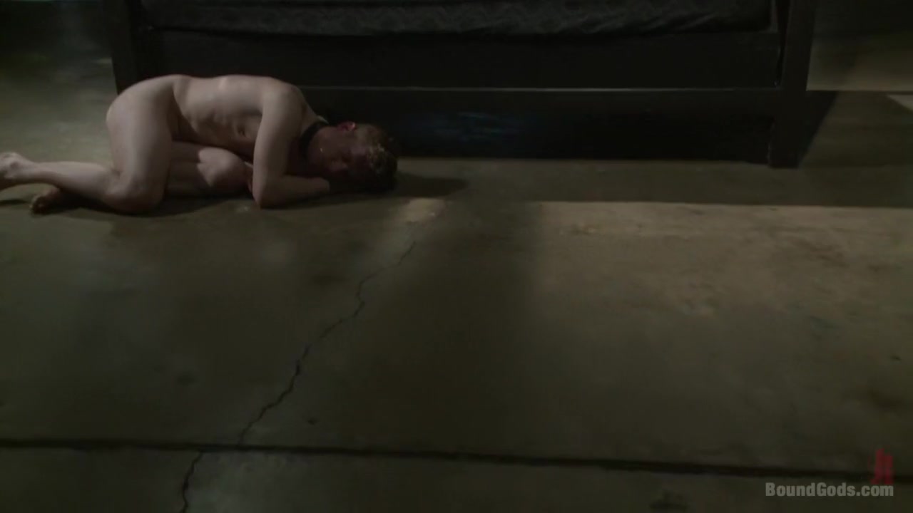 Mr Herst torments and fucks slave #860 locked in chastity