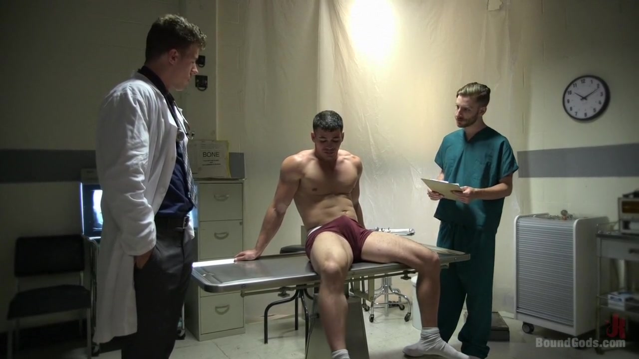 Patient and Nurse Battered and Ass Fucked by Sadistic Doctor and His 10 inch Cock
