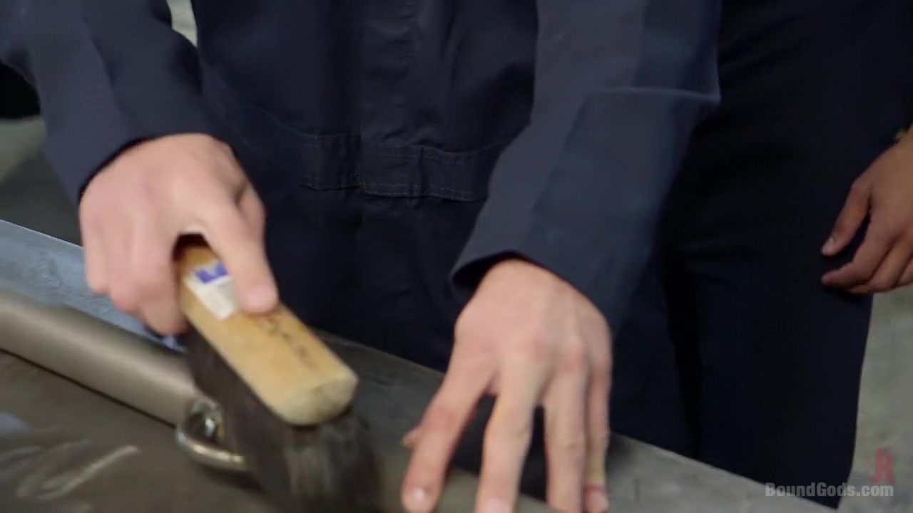 Zapped, & Fucked! - Lazy Shop Worker Takes His Punishment