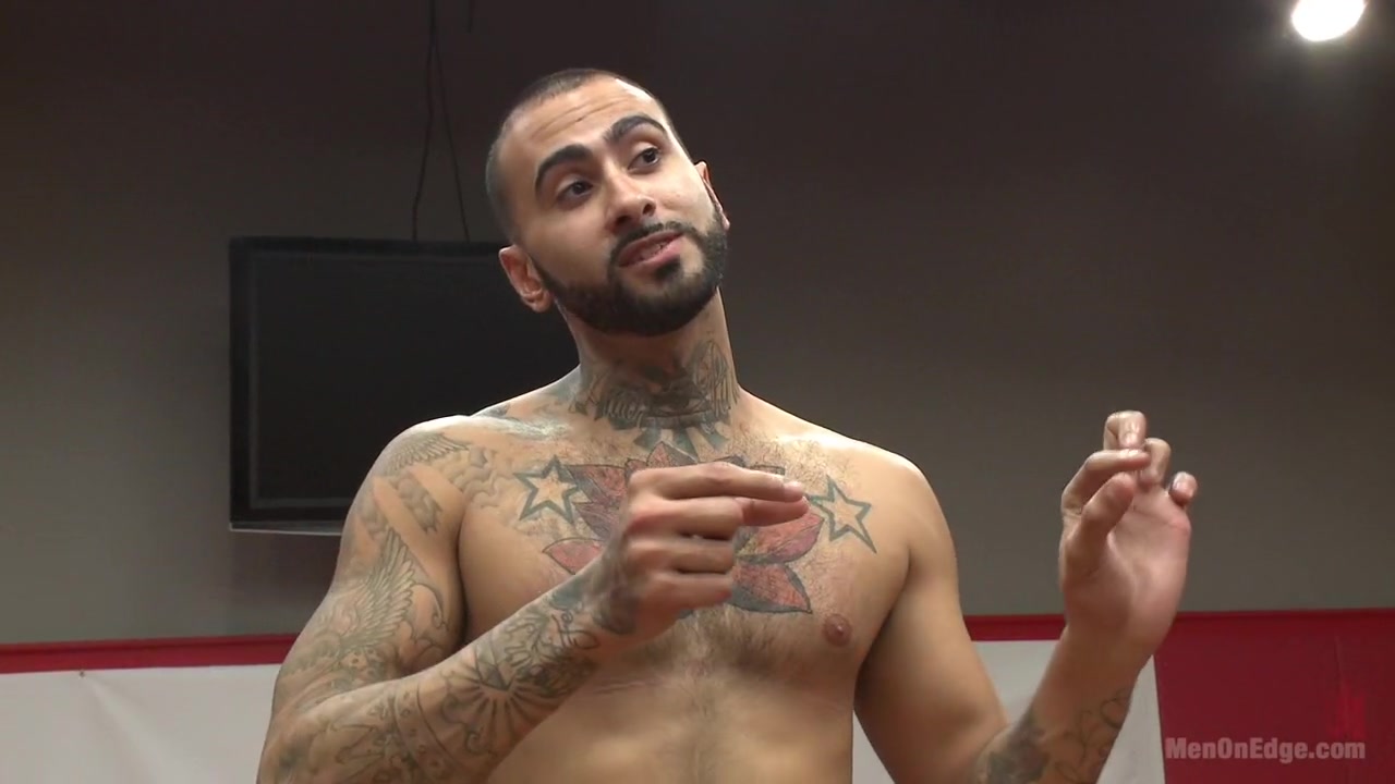 Rikk York gets slammed to the mat and edged