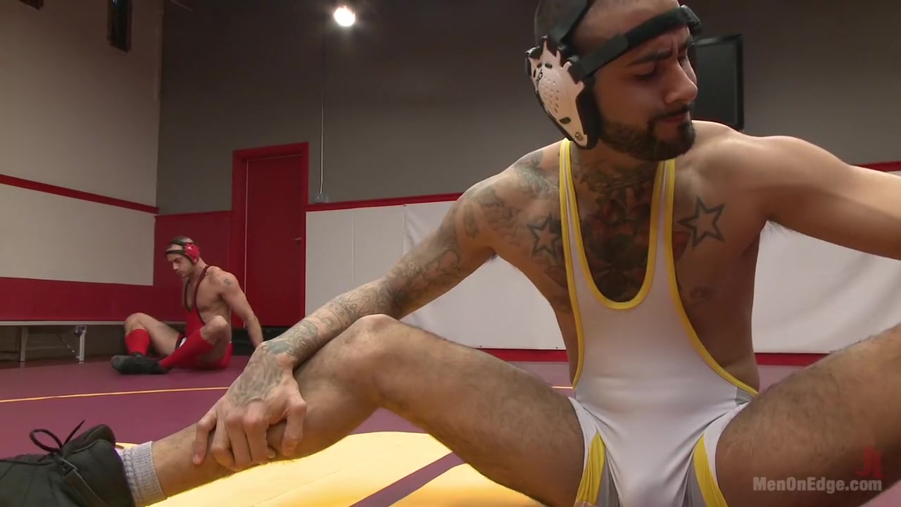 Rikk York gets slammed to the mat and edged