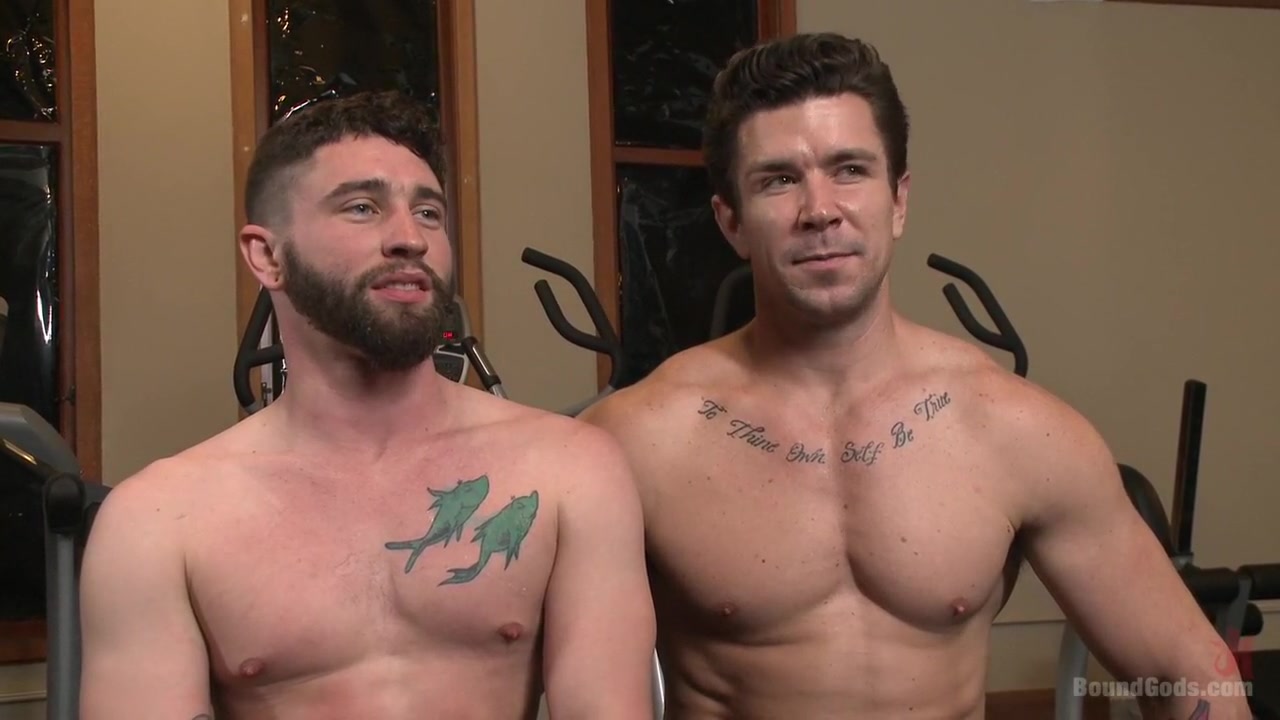 Hot Gym Stud Tormented and Fucked by the Creepy Handyman