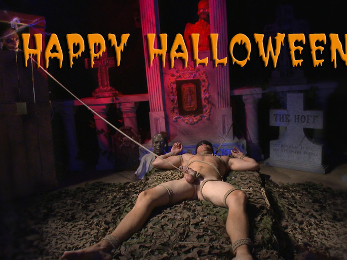 Is it a serial killer or a hot stud for edging on Halloween night?