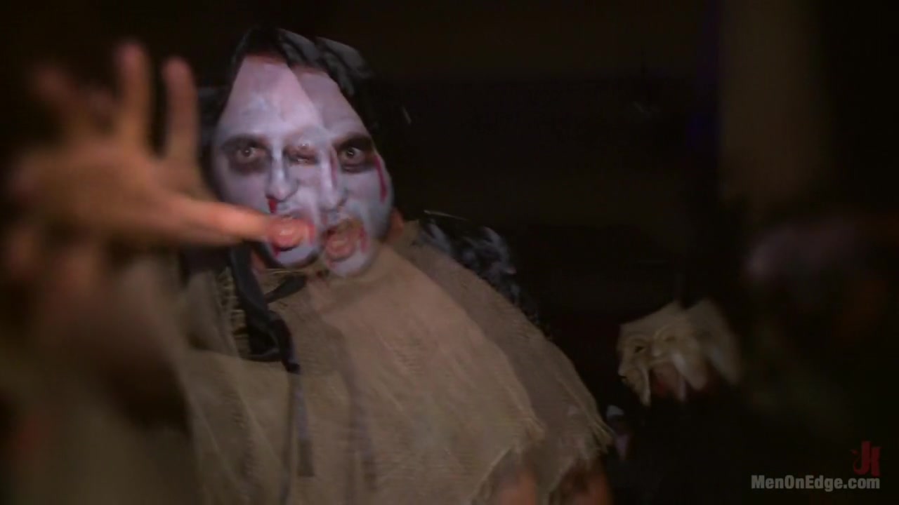 Is it a serial killer or a hot stud for edging on Halloween night?