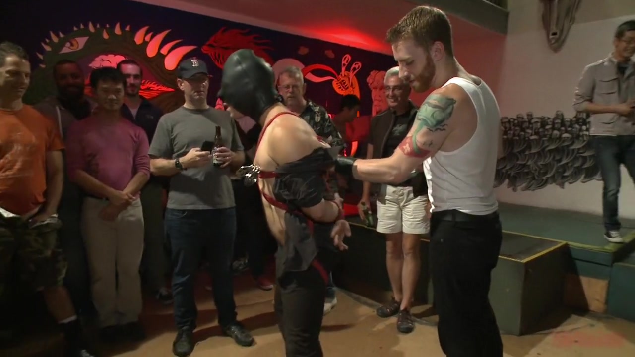 Bar Slut Gang Fucked and Covered in the Crowd's Cum