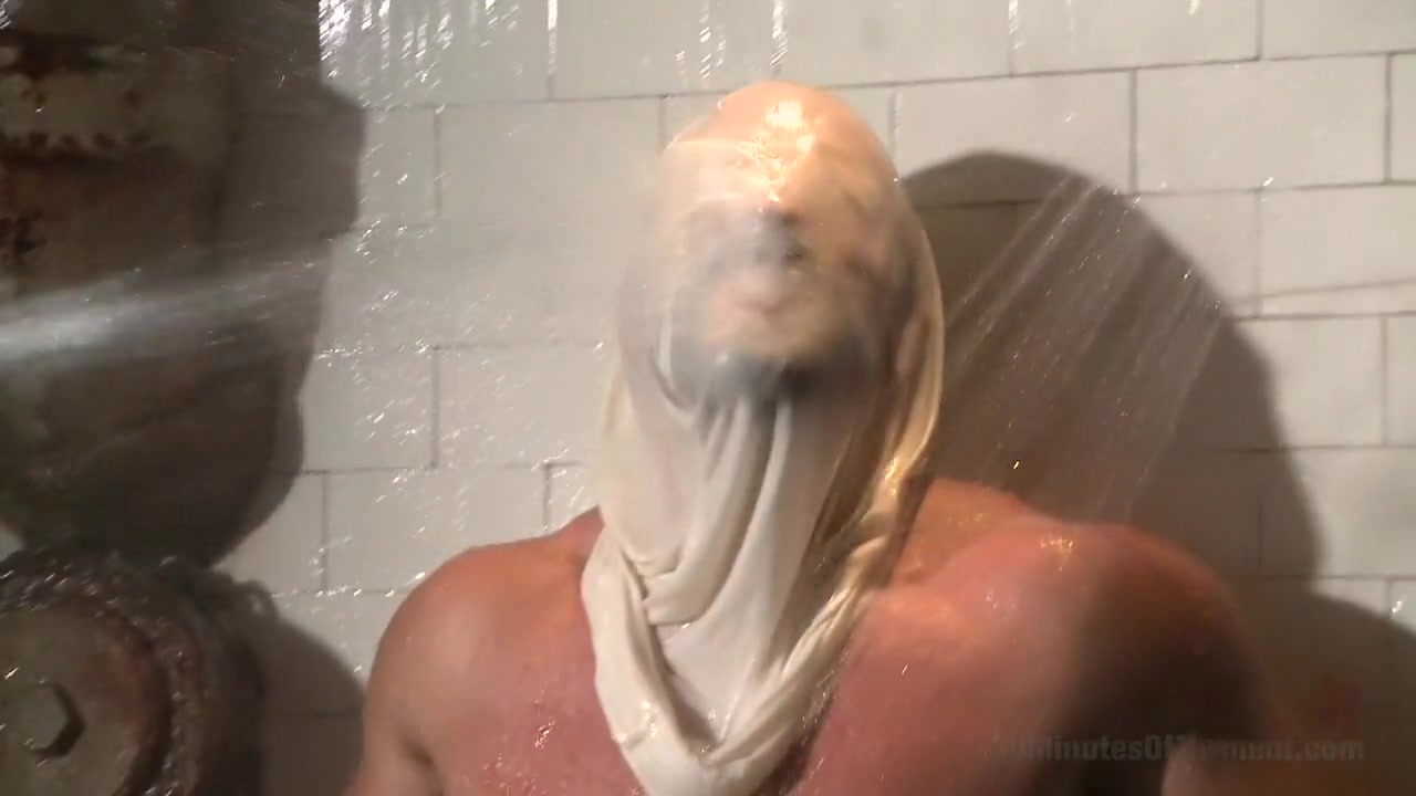 Muscled hunk Dirk Caber relentlessly tormented and his ass violated
