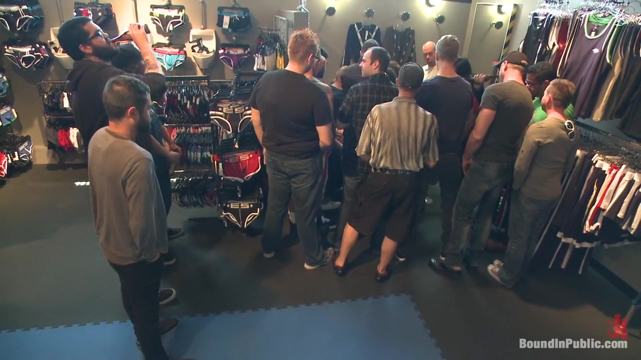 Cock Hungry Whore Gang Fucked at Mr. S Leather