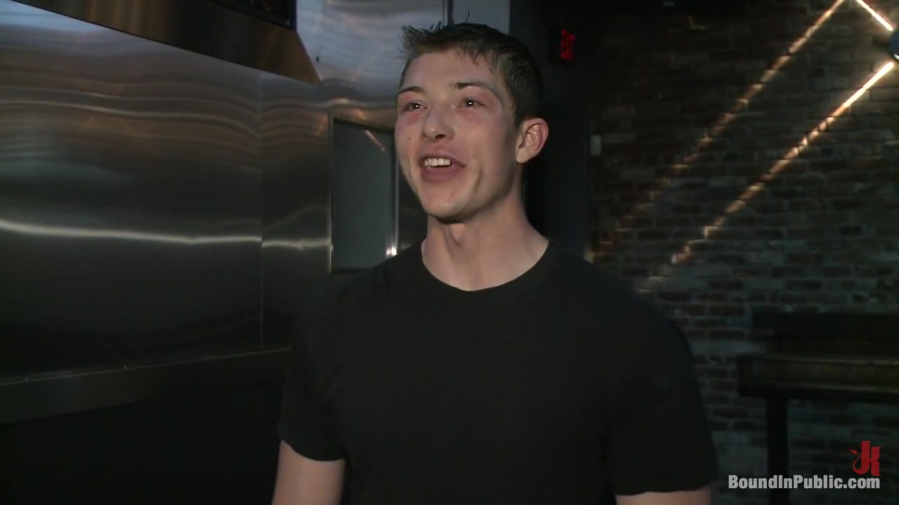 Nasty Bartender Humiliated and Gang Fucked by Angry Crowd