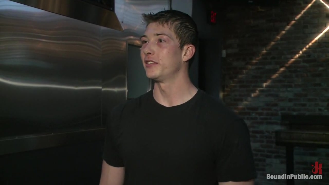 Nasty Bartender Humiliated and Gang Fucked by Angry Crowd