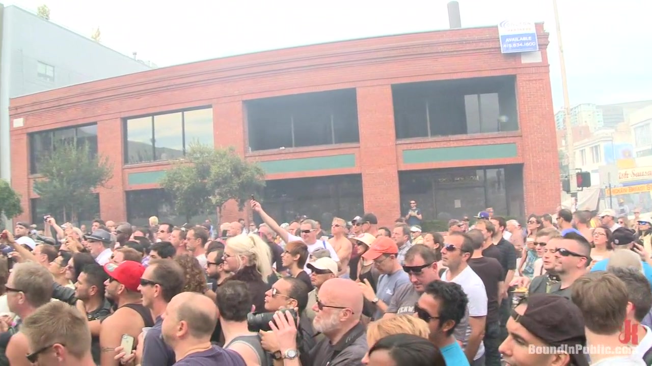 Naked and humiliated in front of thousands of people